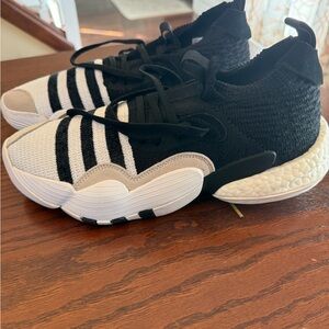 Adidas Black and White Men's Sneakers